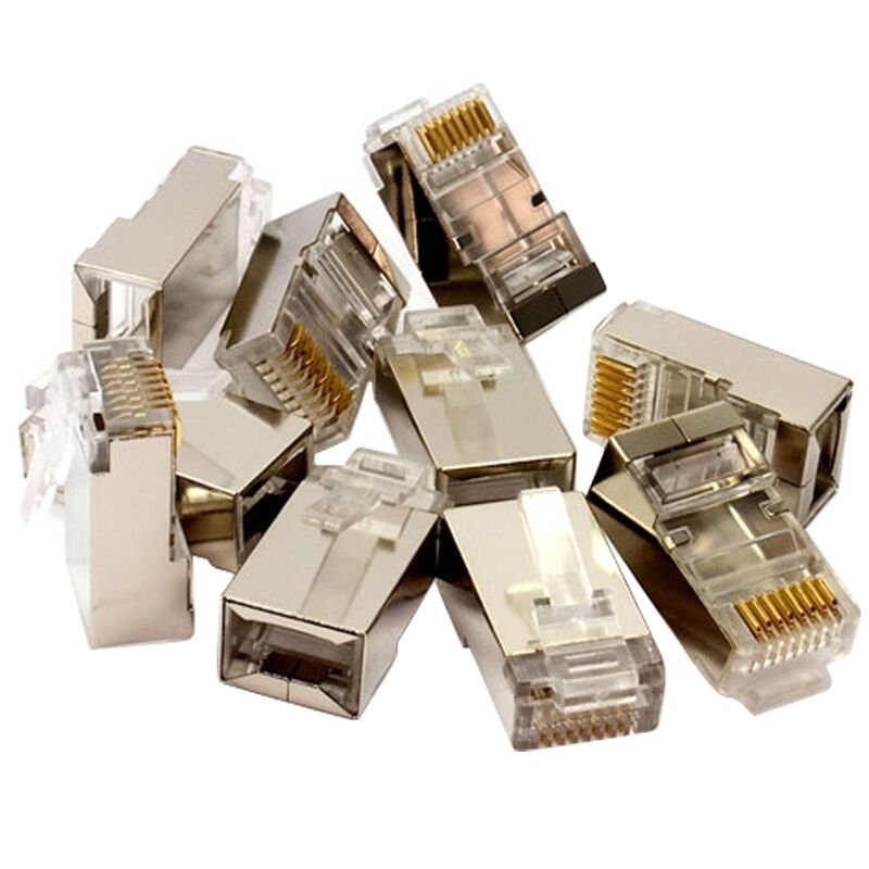 Powermaster Metal Rj45 Cat6 Metal Uç 8p/8c 100'lü Paket Fiyat