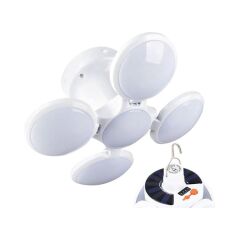 Premio PR-2038 5 Kanatlı Solar Bataryalı Şarjlı Katlanabilir Acil Durum Kamp Lambası