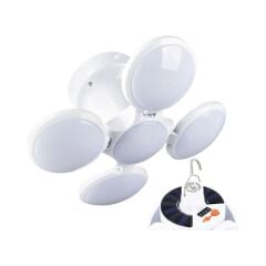 Premio PR-2038 5 Kanatlı Solar Bataryalı Şarjlı Katlanabilir Acil Durum Kamp Lambası