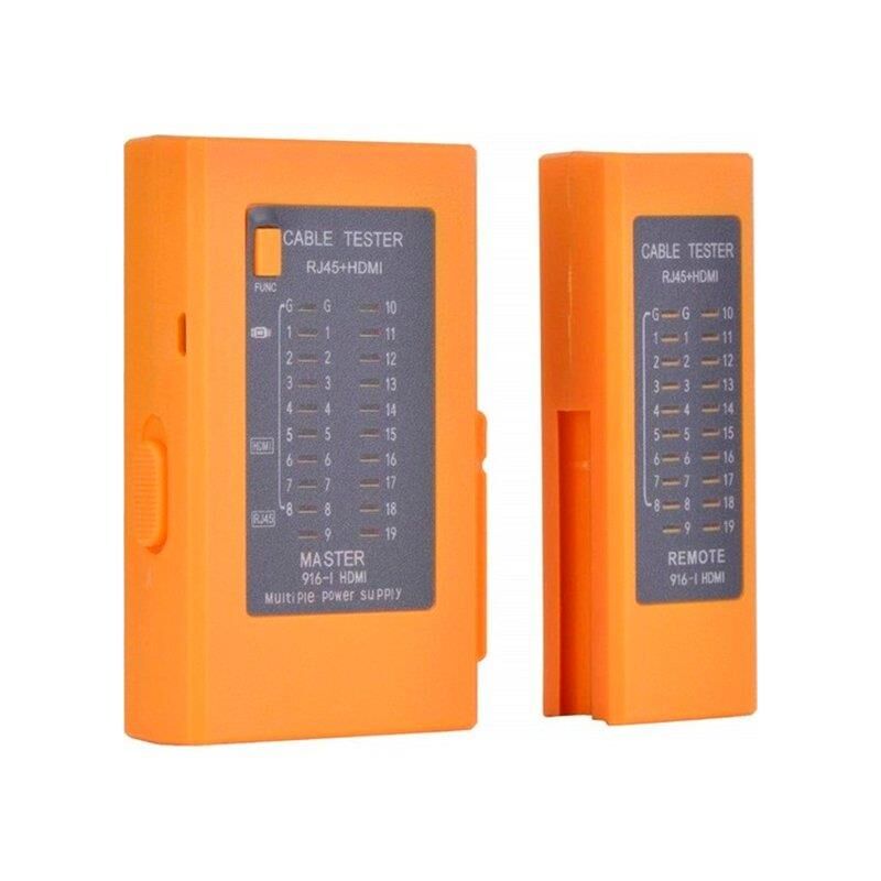 PM-13921 RJ45+HDMI KABLO TEST CİHAZI