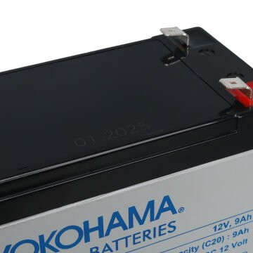 Yokohama YH-129.0 12 Volt - 9 Amper Akü (150x65x90 mm)