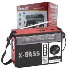 KAMAL KM-1327 USB/SD/FM DESTEKLİ MP3 ÇALAR RADYO