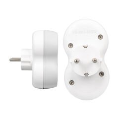 VEA VE-2211-3SGW A CLASS 2Lİ DİKEY ÇOKLU PRİZ (MADE IN MALAYSIA)