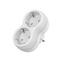 VEA VE-2211-3SGW A CLASS 2Lİ DİKEY ÇOKLU PRİZ (MADE IN MALAYSIA)