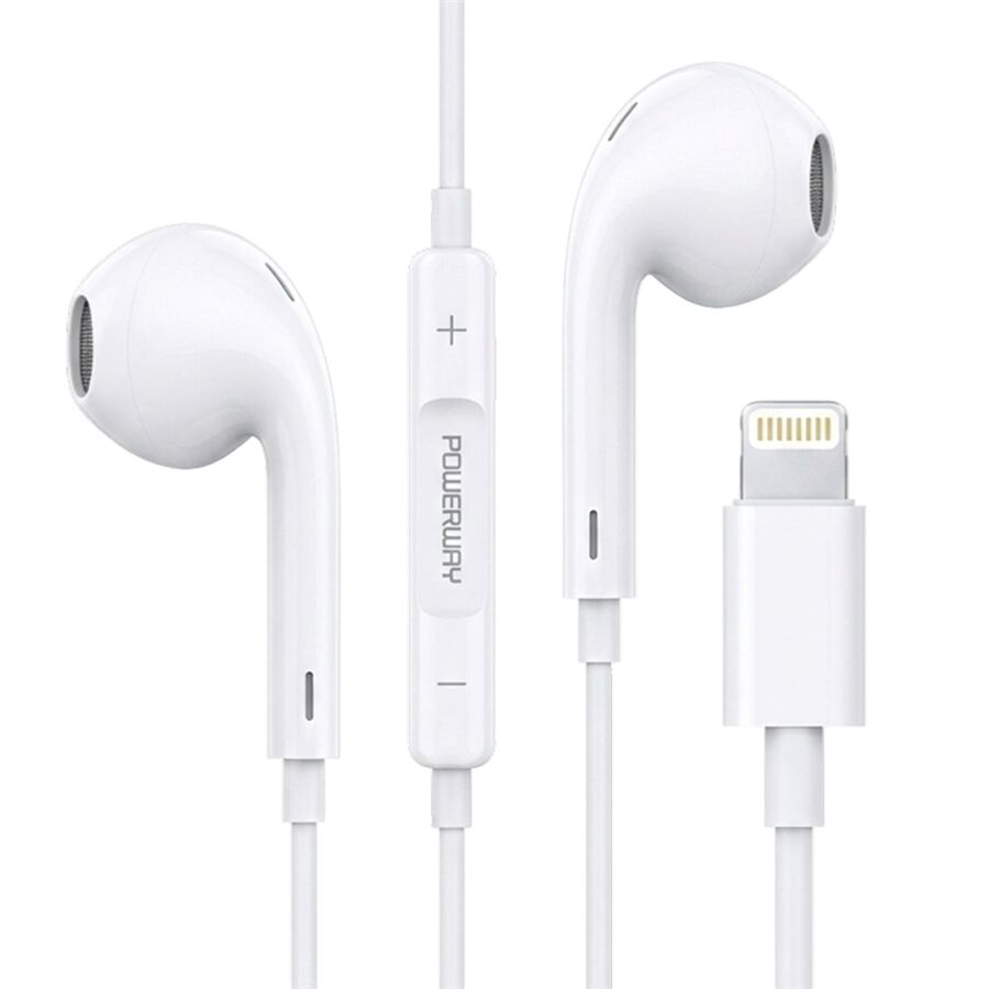 Powerway EarTON Iphone Lightning Konnektörlü Stereo Kulaklık