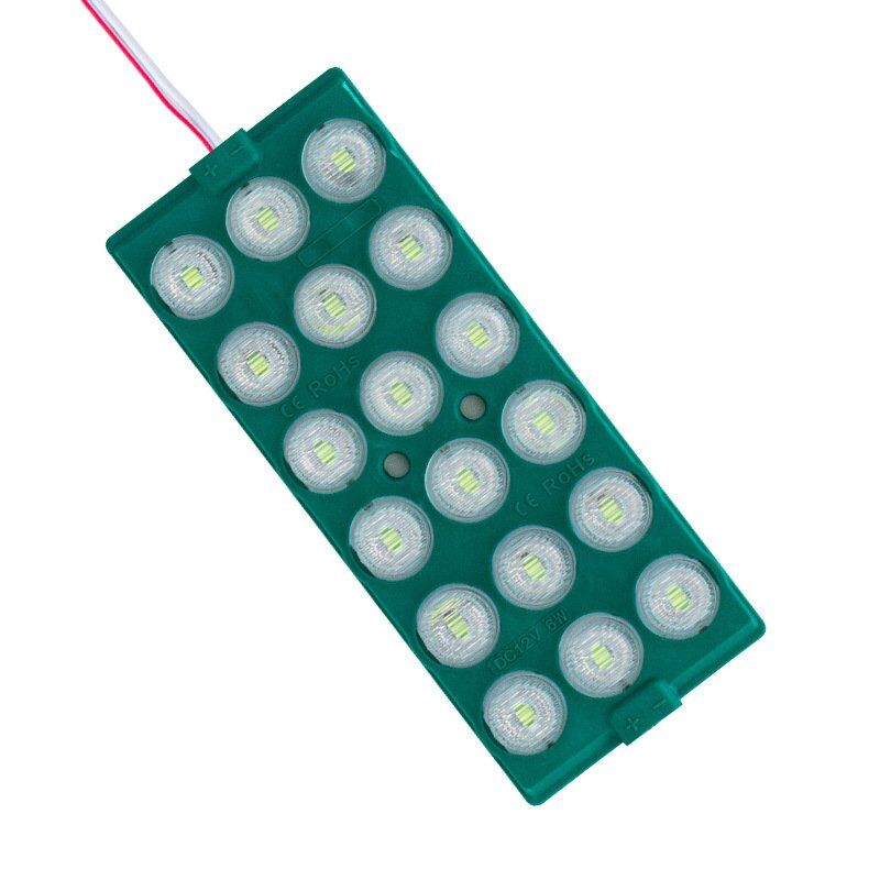 Powermaster 12 Volt 6 Watt Yeşil 18 Ledli 2'li Paket Yanıp Sönen Modül Led