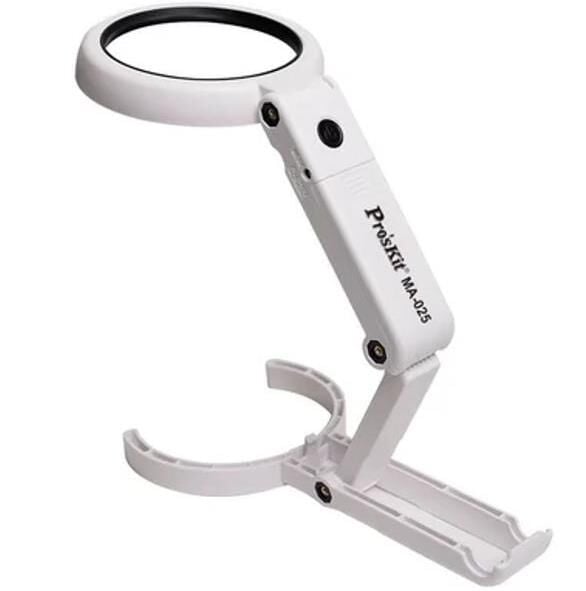 Proskit MA-025 Katlanabilir Usb Ledli Büyüteç