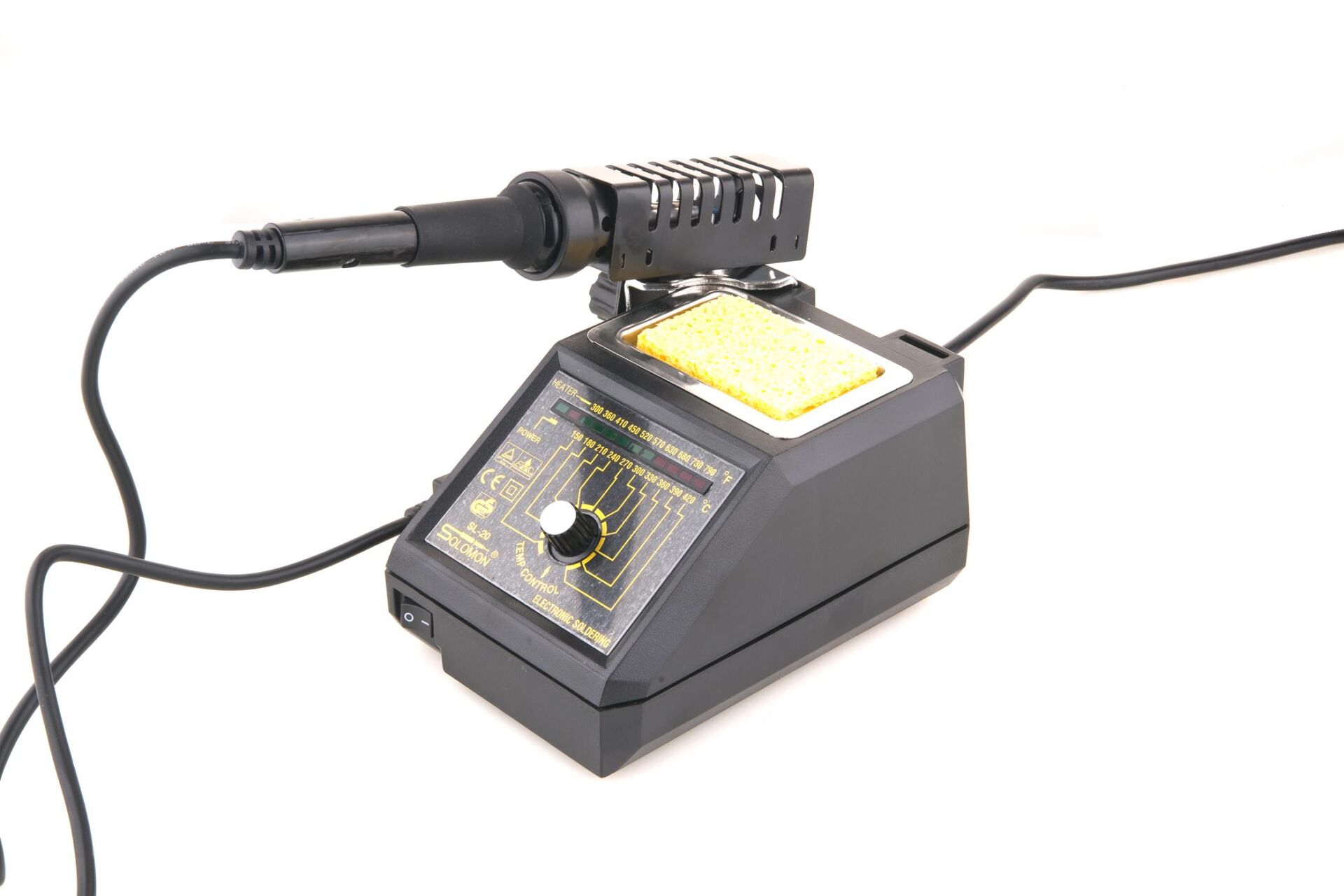 Solomon SL-20 Isı Ayarlı Led Göstergeli Havya İstasyonu