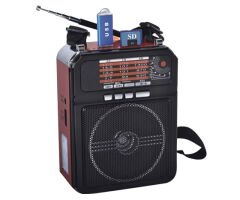 EVERTON RT-809 MÜZİK KUTUSU USB/SD/FM/AM/SW MİKROFON GİRİŞLİ