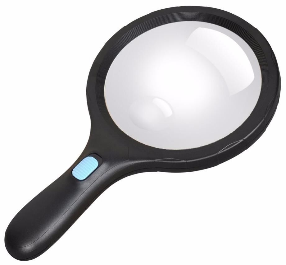 Ledli El Tipi Büyüteç NO-6906B