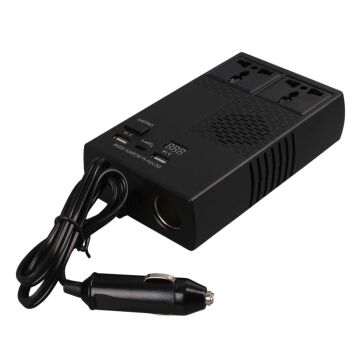 Olesson 1664 DC 12-24V 200 W Oto Araç Power İnverter 1x Çakmak Girişi - 1x TYPE-C - 2x USB- 2x 220V Üniversal Priz İnvertör