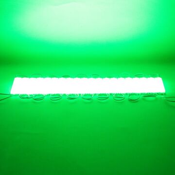 POWERMASTER MODÜL LED 12V 1.5W YEŞİL 2835 69 X 16 MM IP65 160-180LM 160 DERECE (20 ADET)