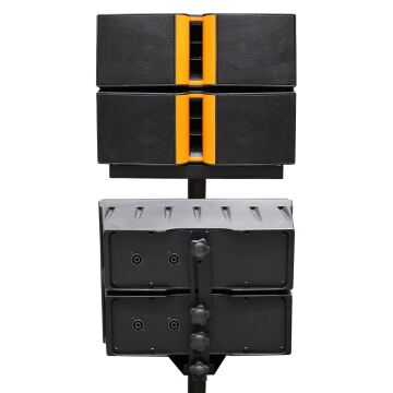 Shile PRZZ12AU 1200W RMS Aktif Ses Sistemi 18'' Subwoofer 120OZ 4 Satellite Kule Seti DSP Kontrollü Bluetooth/TWS/MP3 Full Paket