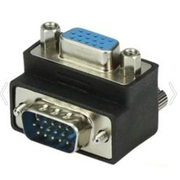 Powermaster Vga Dişi Erkek Çevirici 90° Derece L Tip