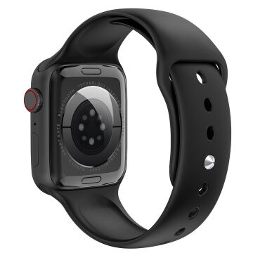 Hytech W99 Watch IOS ve Android Uyumlu MActive 2.05 inç Geniş Ekranlı Siyah Akıllı Saat