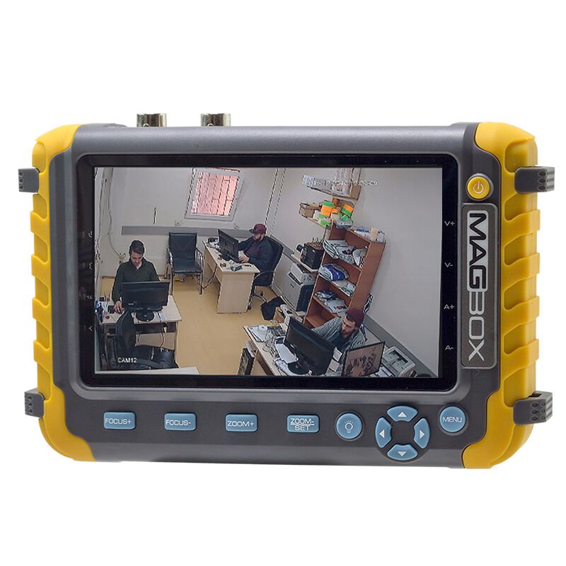 MAGBOX AHD+ANALOG+TVI CCTV KAMERA TEST CİHAZI (5 EKRAN*FENERLİ)