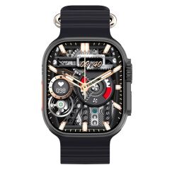 Hytech W69 Watch IOS ve Android Uyumlu MActive 2.05 inç Geniş Ekranlı Siyah Akıllı Saat