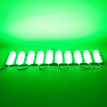 POWERMASTER MODÜL LED 12V 4W YEŞİL 3030 10 X 53.8MM IP65 260-280LM 180 DERECE (20 ADET)