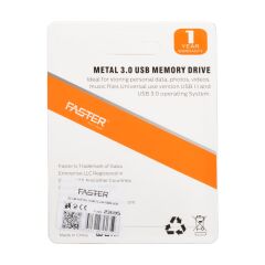 Faster 32 Gb Metal USB Flash Bellek