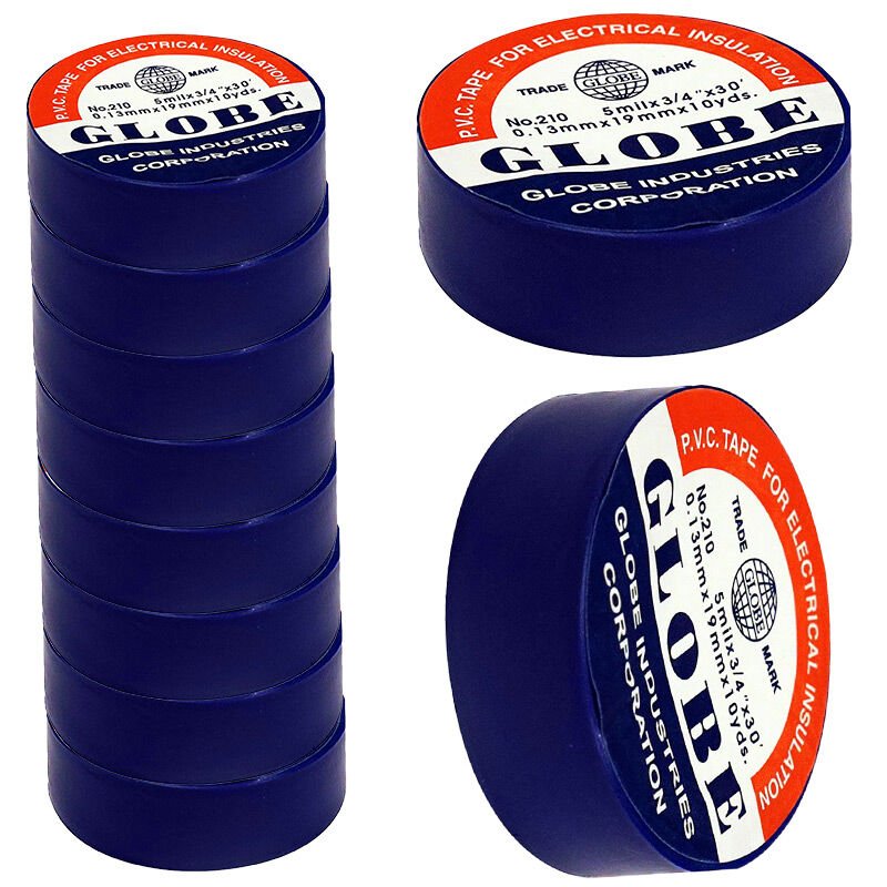Globe 0.13Mmx19Mm İzole Bant 10'lu Lacivert