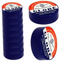 Globe 0.13Mmx19Mm İzole Bant 10'lu Lacivert