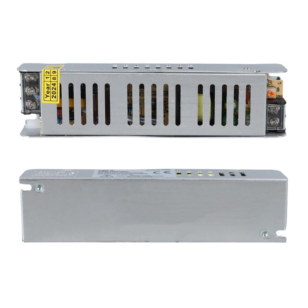 Ledx ALN-M1205S 12 Volt 5 Amper Slim Metal Kasa Adaptör 160x40x35mm