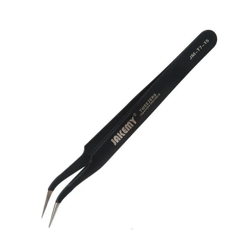 Jakemy JM-T7-15 Eğik Uç Antistatik Cımbız