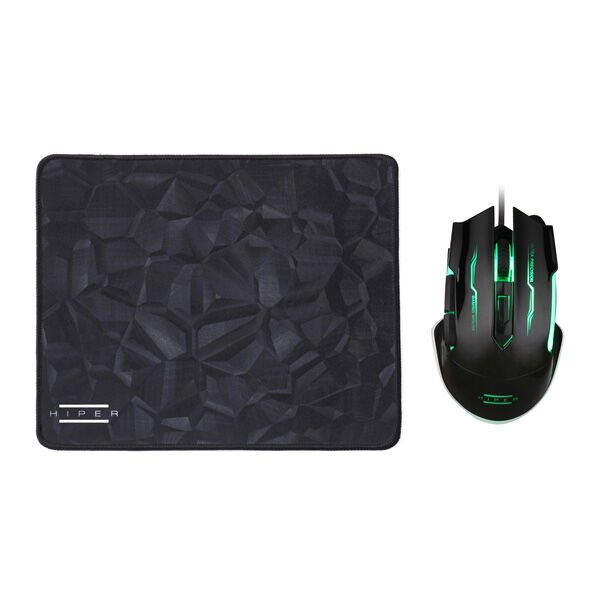 HIPER BLACK WIDOW X20 OYUN MOUSE/MOUSEPAD SETİ