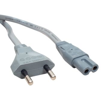 POWERMASTER 2X075MM İTHAL KORDON 1.5 METRE GRİ TEYP CEREYAN KABLOSU(20 ADET)