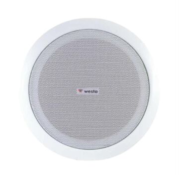Westa Ws-1013T 13 Cm 6 Watt 8 Ohm 5 Beyaz Trafolu Alçıpan Hoparlör