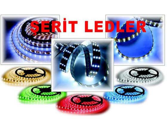 Led Şerit İç Mekan Amt Mavi 60 Led 5mt 3 Çipli