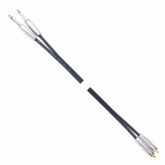 Magicvoice LD398 2x 6.3 Mm Mono Erkek - 2x Rca Erkek 1.5 Metre Kablo