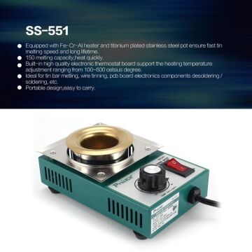 Proskit Ss-551B 150 W Lehim Potası