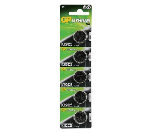 GP CR2025 3V LİTYUM PARA PİL (5'Lİ PAKET)