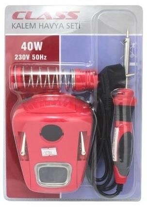 Class Hs-060B 40Watt Standlı Kalem Havya Seti