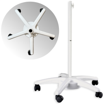 6030 Sarı ve Beyaz Işıklı Geniş Mercekli Ayaklı Büyüteç