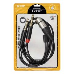 Magicvoice LD369A Canon Erkek - 6.3 Mono Erkek 1.5 Metre Kablo