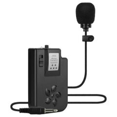 Yaka Tipi Kablosuz Mikrofon (MV-2015 - MV-2016 Yedek Yaka Mikrofonu İçin)