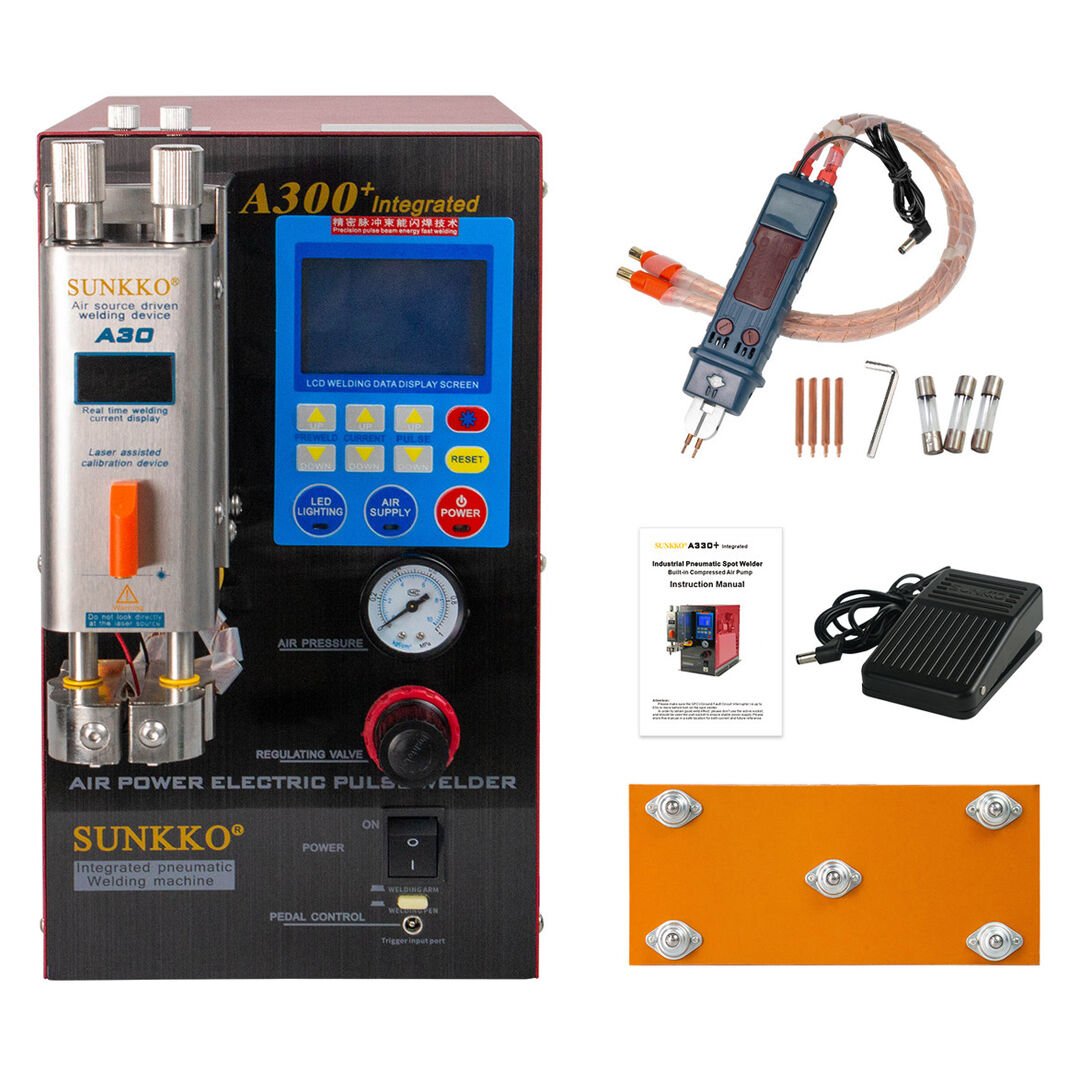 Sunkko A300+ Pil Punto Kaynak Makinesi ve 73B Kaynak Kalemi