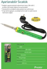 Proskit Sı-131B 80W Sıcaklık Ayarlı Lehim Havya