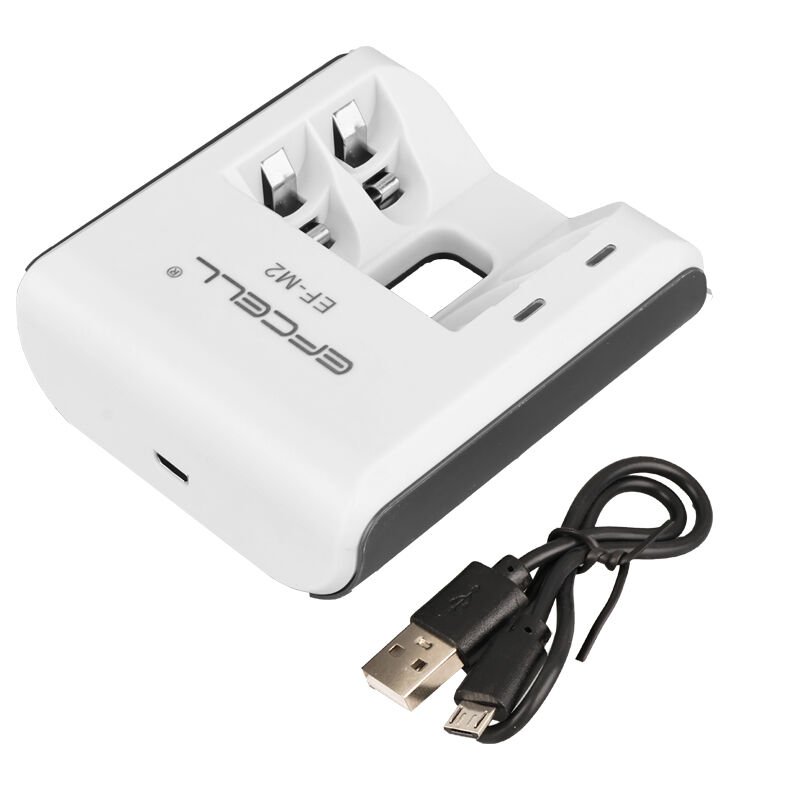 Efcell M2 AA/AAA 2'li Pil Şarj Cihazı