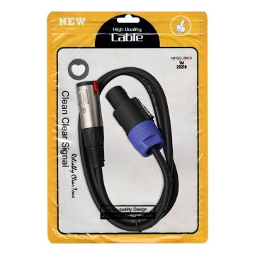 Magicvoice LD384 Specon Erkek - Canon Dişi Çevirici 1 Metre Kablo