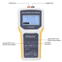 PowerMaster PM-26939 1600 Watt Fotovoltaik MPPT Solar Panel Voltaj Multimetre 12-60V