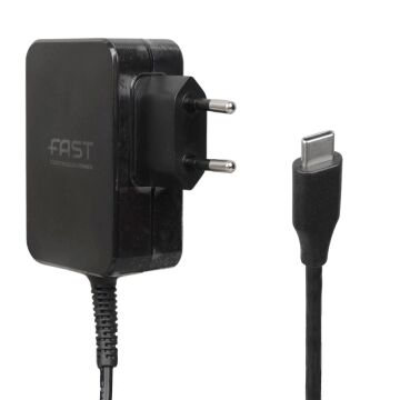 Fast FST65W 3.25A 65W Type-C USB-C Notebook Adaptör 5V/9V/12V/15V/20V DC Universal 100-240V AC