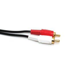 TeknoGreen 1,5 Metre 2Rca+2Rca Kablo ( Gold )