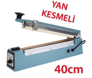 FS 400C Yan Kesmeli Poşet Yapıştırma Makinesi 40 Cm