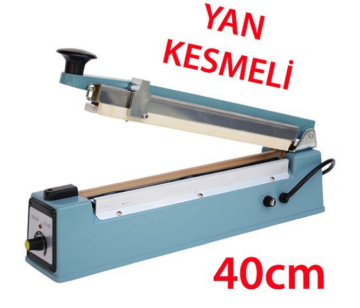 FS 400C Yan Kesmeli Poşet Yapıştırma Makinesi 40 Cm