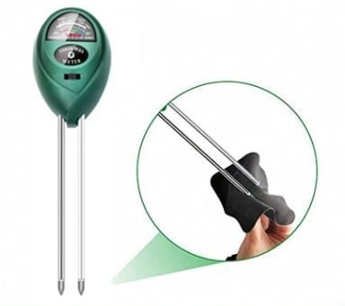 Noyafa TR-01 Analog Toprak Analiz Test Cihazı PH-SU NEM-IŞIK Metre Ölçer