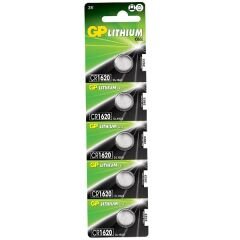 GP CR1620 3V LİTYUM PİL (5'Lİ PAKET)