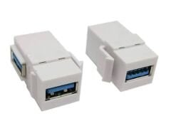 PowerMaster PM-25355 USB 3.0 90 Derece Dişi-Dişi Konnektör